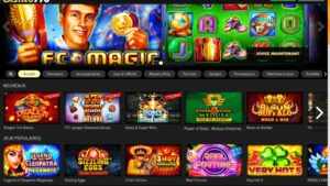 capture d'&eacute;cran casino770 page d'accueil