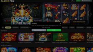 capture d'&eacute;cran casino770 validation compte