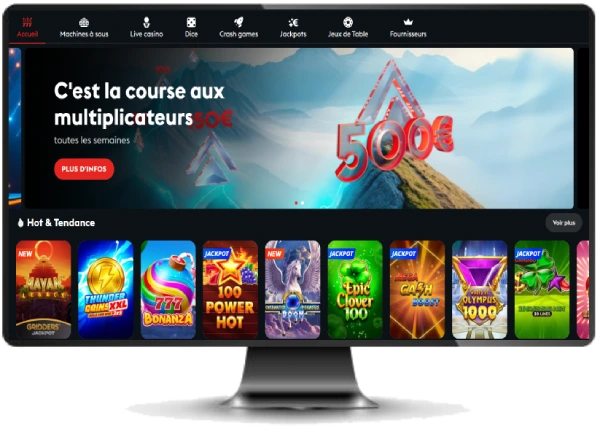 capture decran ergonomie casino777 be