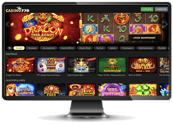 Casino770 Desktop Version