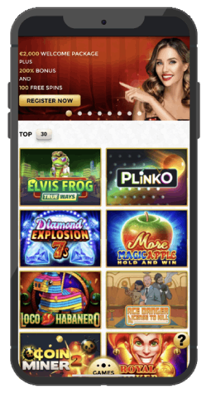 unique casino version mobile