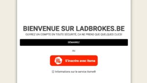 capture d'écran ladbrokes formulaire d'inscription 1:2