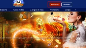 inscription sur all slots casino &eacute;tape 2