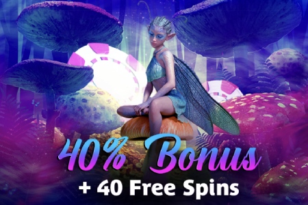 Bonus 40 free spins Magical Spin