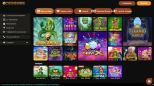 capture d'&eacute;cran jeux de casino winorama casino