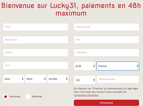 lucky31-processus-inscription