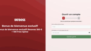 capture d'&eacute;cran ouvrir un compte fatboss casino