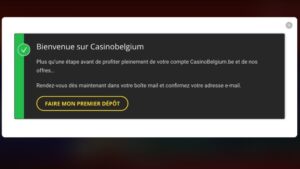 capture d'&eacute;cran finalisation belgium casino