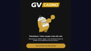 capture decran inscription étape4 golden vegas casino
