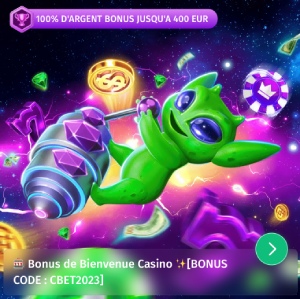 capture d'&eacute;cran cbet casino bonus de bienvenue