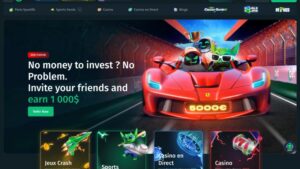 capture d'&eacute;cran cbet casino page accueil