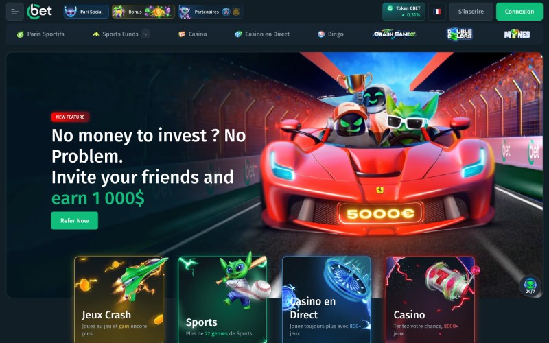 Cbet casino en ligne