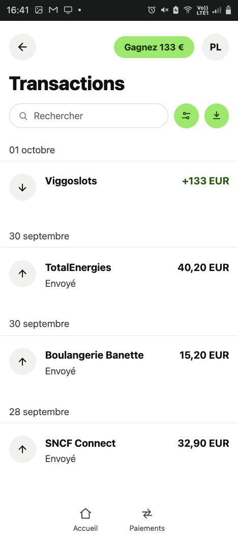 preuve de retrait sur viggoslots