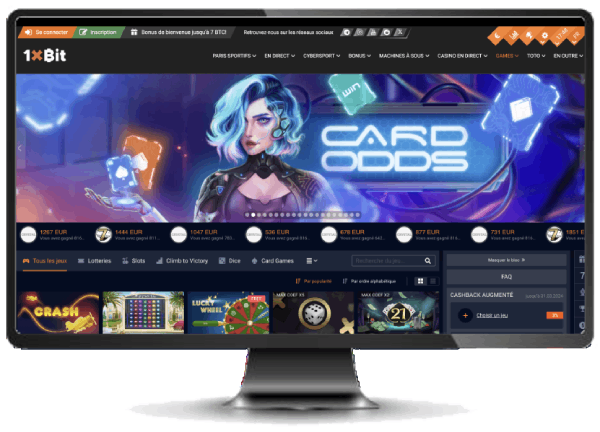 1xbit casino version desktop