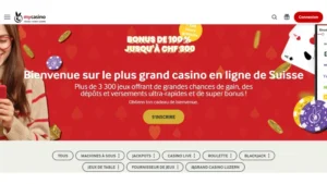 capture decran inscription etape 1 mycasino