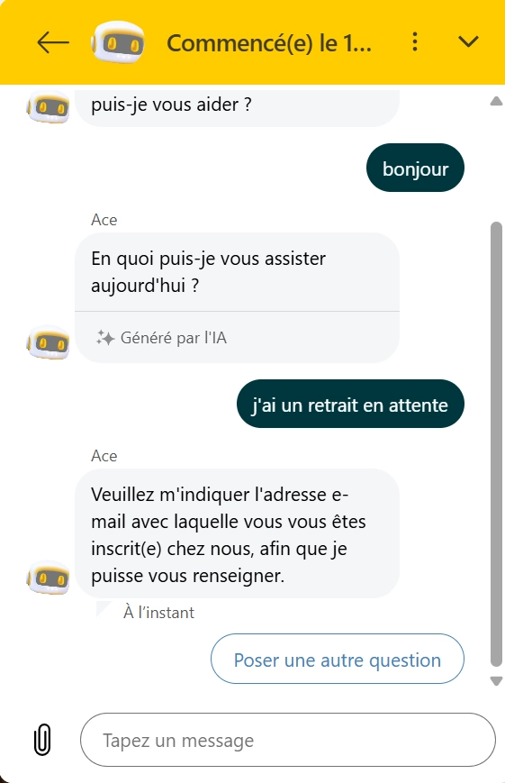 capture decran service client swisscasino
