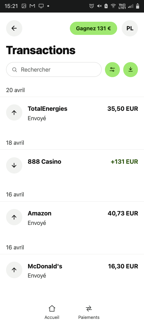 preuve de retrait sur 888 casino