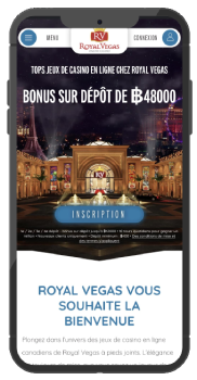 royal vegas version mobile
