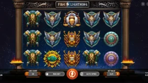 capture decran interface fire lightning
