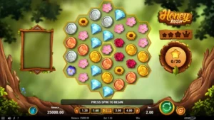 capture decran interface honey rush
