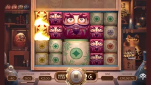capture decran interface lucky neko