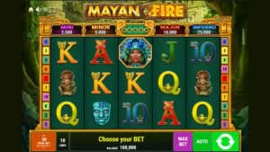 capture decran interface mayan fire