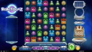 capture decran interface reactoonz