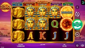 capture decran machine a sous sun of egypt 3