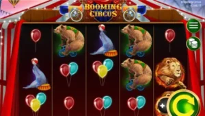 capture decran slot booming circus