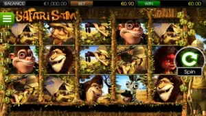 capture decran slot safari sam