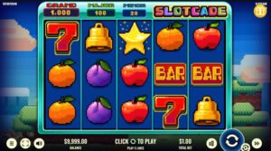 capture d'écran slot slotcade