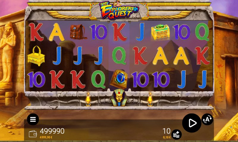 capture d'écran slot the explorers quest