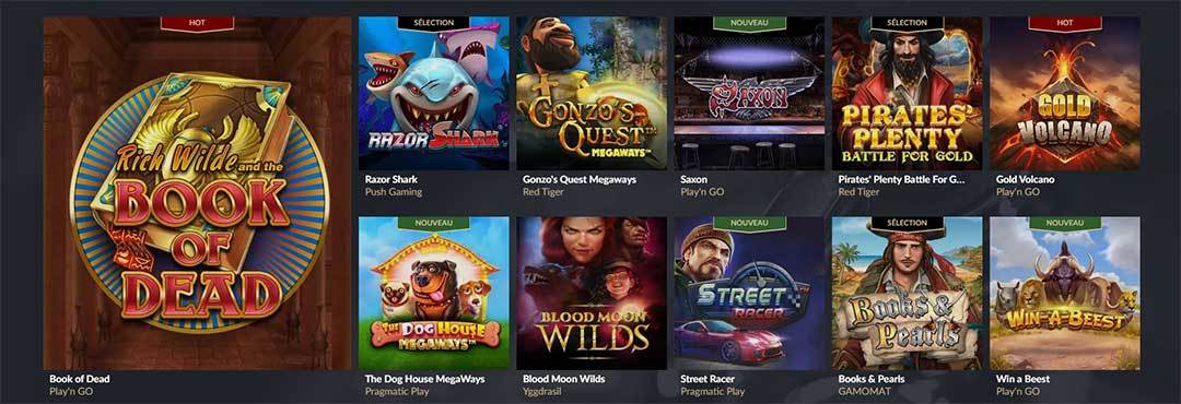 Jeux casino tortuga