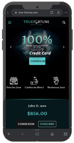 true fortune casino version mobile
