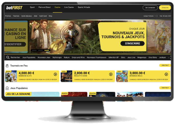 betfirst casino version desktop