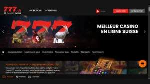capture decran inscription etape 1 casino777 ch