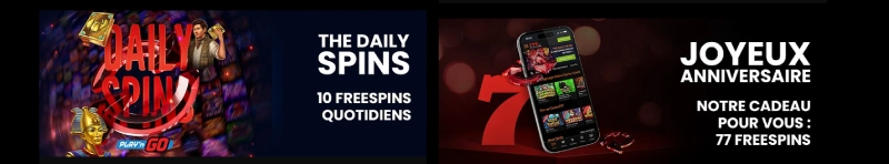 capture decran promotions casino777 ch