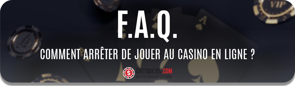 Comment arrêter de jouer au casino en ligne ? 5 points clés pour stopper