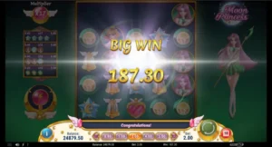 Big win réalisé sur moon princess