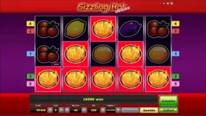 Big win sizzling hot deluxe