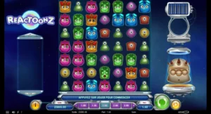 Interface de reactoonz