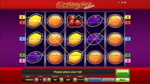 Placez votre pari sizzling hot deluxe