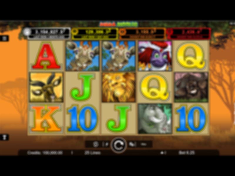 Mega Moolah capture d'&eacute;cran