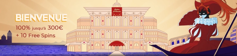 capture d'écran bonus de bienvenue arlequin casino