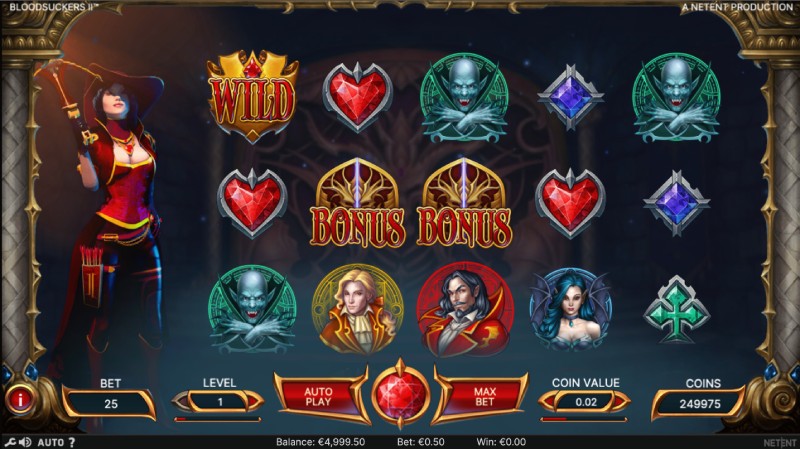 capture d'&eacute;cran slot blood suckers 2