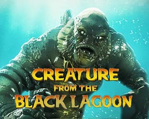 logo machine &agrave; sous creature from the black lagoon
