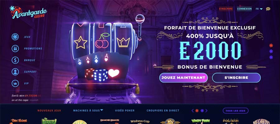 Avantgarde casino