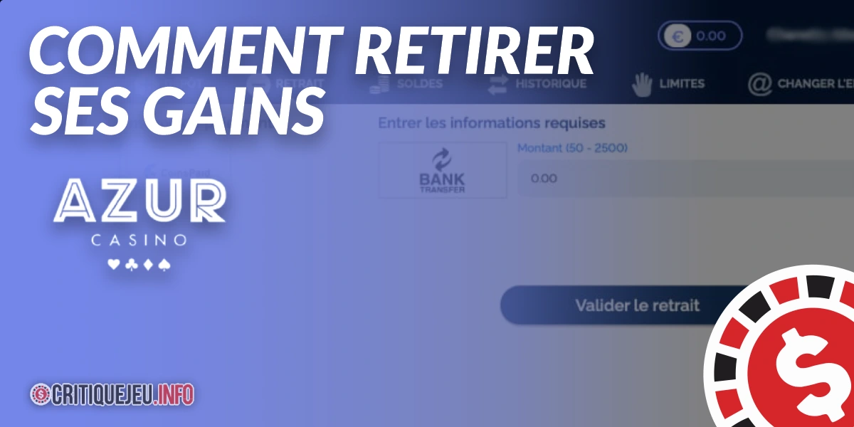 Bannière Azur Casino