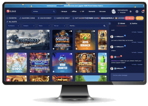 celsius casino version desktop