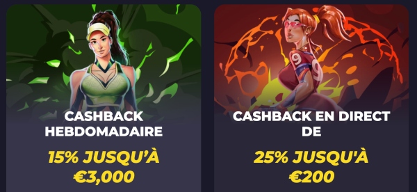 bonus cashback powbet casino